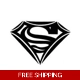 Superman S Logo Die Cut Vinyl Decal sticker Superman S Logo Die Cut Vinyl Decal sticker