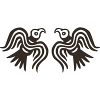 Viking Ravens, Valhalla Die Cut V..