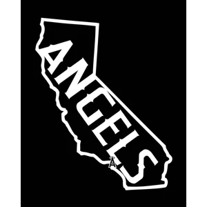 MLB Baseball Los Angeles Angels California Die Cut Vinyl Decal sticker