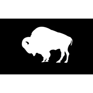 Buffalo animal Die Cut Vinyl Decal sticker