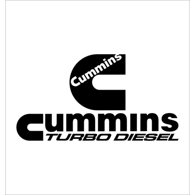Dodge Cummins Turbo Diesel Vinyl Decal sticker