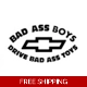 Bad Boys Drive Bad Toys Chevy Die Cut Vinyl Deca..