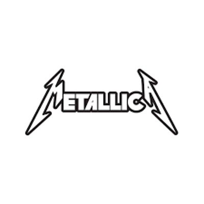 Metallica Band name Music Vinyl Decal Sticker