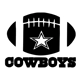 NFL football Dallas Cowboys Texas  Vinyl Decal S..