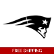 NFL Football New England Patriots vinyl decal st.. NFL Football New England Patriots vinyl decal st..