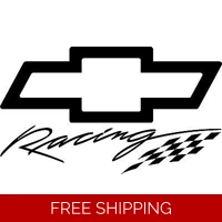 Chevy racing Die Cut Vinyl Decal ..