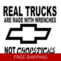 real trucks are made with wrenche..