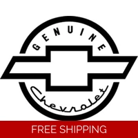 genuine chevrolet Chevy Die Cut V..