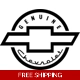 genuine chevrolet Chevy Die Cut Vinyl Decal Stic.. genuine chevrolet Chevy Die Cut Vinyl Decal Stic..