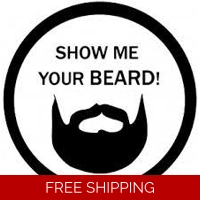 Show Me Your Beard Die Cut Vinyl ..