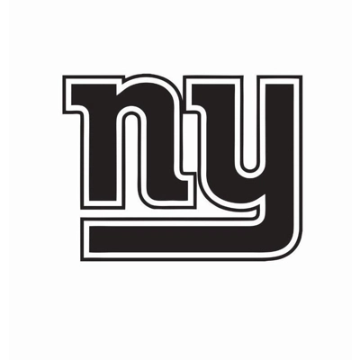 NFL Football New York Giants die cut vinyl decal sticker