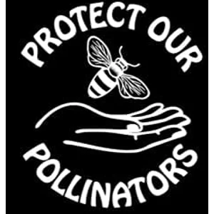Protect our Pollinators Bees Die Cut Vinyl Decal sticker