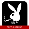 Smoking Playboy Bunny D.. Smoking Playboy Bunny D..