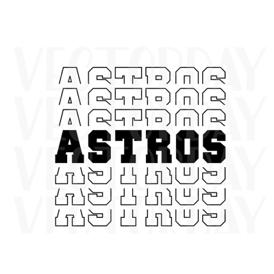 MLB Baseball Houston Astros Texas Die Cut Vinyl Decal sticker