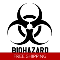Biohazard Toxic Die Cut Vinyl Dec..