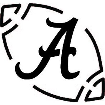 NCAA Football `Alabama Vinyl Decal sticker