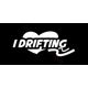 I love drifting, heart, car, Vinyl Decal sticker I love drifting, heart, car, Vinyl Decal sticker