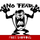TAZ, No Fear Die Cut Vinyl Decal sticker TAZ, No Fear Die Cut Vinyl Decal sticker