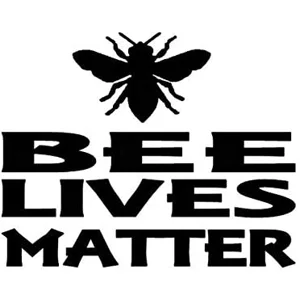Bee Lives Matter animal Die Cut Vinyl Decal sticker