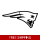 NFL Football New England Patriots vinyl decal st.. NFL Football New England Patriots vinyl decal st..