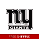 NFL Football New York Giants die cut vinyl decal