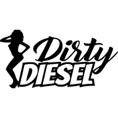 Dirty Diesel, Sexy babe Die Cut Vinyl Decal sticker