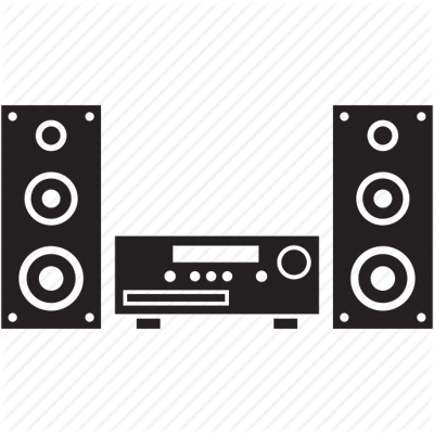 home sound system speakers Vinyl Decal sticker