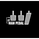 The man pedal, Manual Stick Shift die cut Vinyl .. The man pedal, Manual Stick Shift die cut Vinyl ..