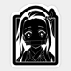 Demon Slayer Nezuko Kamado 2 anime Vinyl Decal s..