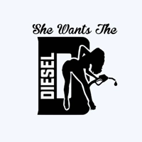 She wants the D Diesel, Sexy babe..