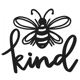 Bee Kind Die Cut Vinyl Decal sticker