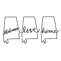 Alabama State Love Home Vinyl Dec..