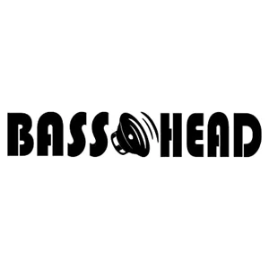 Basshead, subwoofer, speaker, Die Cut Vinyl Decal sticker