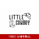 Little Cowboy Die Cut Vinyl Decal sticker Little Cowboy Die Cut Vinyl Decal sticker