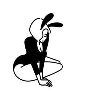 Playgirl Playboy Bunny Die Cut Vinyl Decal Sticker