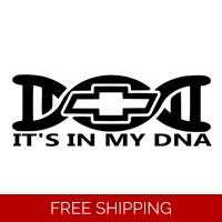 Chevy its in my dna Die Cut Vinyl..