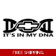 Chevy its in my dna Die Cut Vinyl Decal Sticker