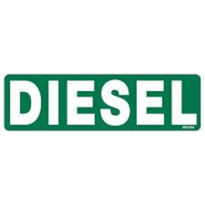 Diesel Die Cut Vinyl Decal sticker