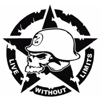 Live without limits Punisher skul..