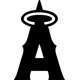 MLB Baseball Los Angeles Angels California Heart..