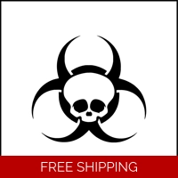 Biohazard Toxic Skull Gas Mask Di..