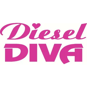Diesel Diva Die Cut Vinyl Decal sticker