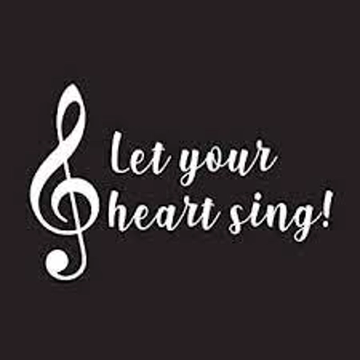 Treble Clef Let Your Heart Sing Music Note Musical Die Cut Vinyl Decal sticker Treble Clef Let Your Heart Sing Music Note Musical Die Cut Vinyl Decal sticker