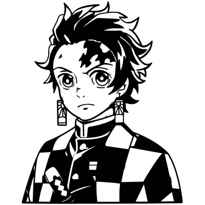 Demon Slayer Tanjiro Karnado anime Vinyl Decal sticker