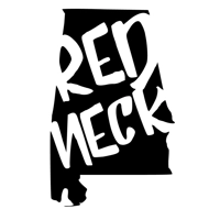 Alabama Redneck Vinyl Decal sticker