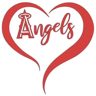 MLB Baseball Los Angeles Angels California Heart Vinyl Decal sticker MLB Baseball Los Angeles Angels California Heart Vinyl Decal sticker