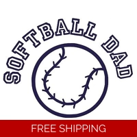 Softball Dad Baseball Sports Die ..