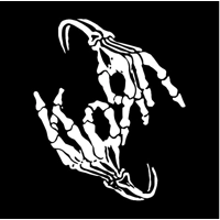 Korn Nu Metal Skeleton Hands Die ..