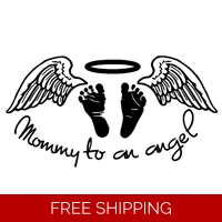 Mommy to an angel wings halo baby..