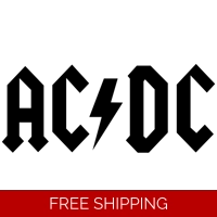 AC DC Rock Band Die Cut Vinyl Dec..
